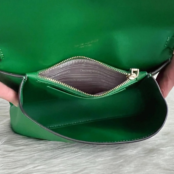 Kate Spade Green Leather Bow Detail Crossbody (New w/o Tags) - Picture 4 of 6